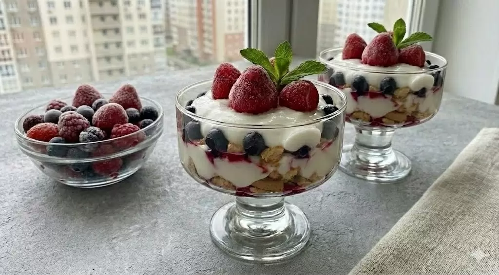 Зимний десерт за считанные минуты: лето на тарелке