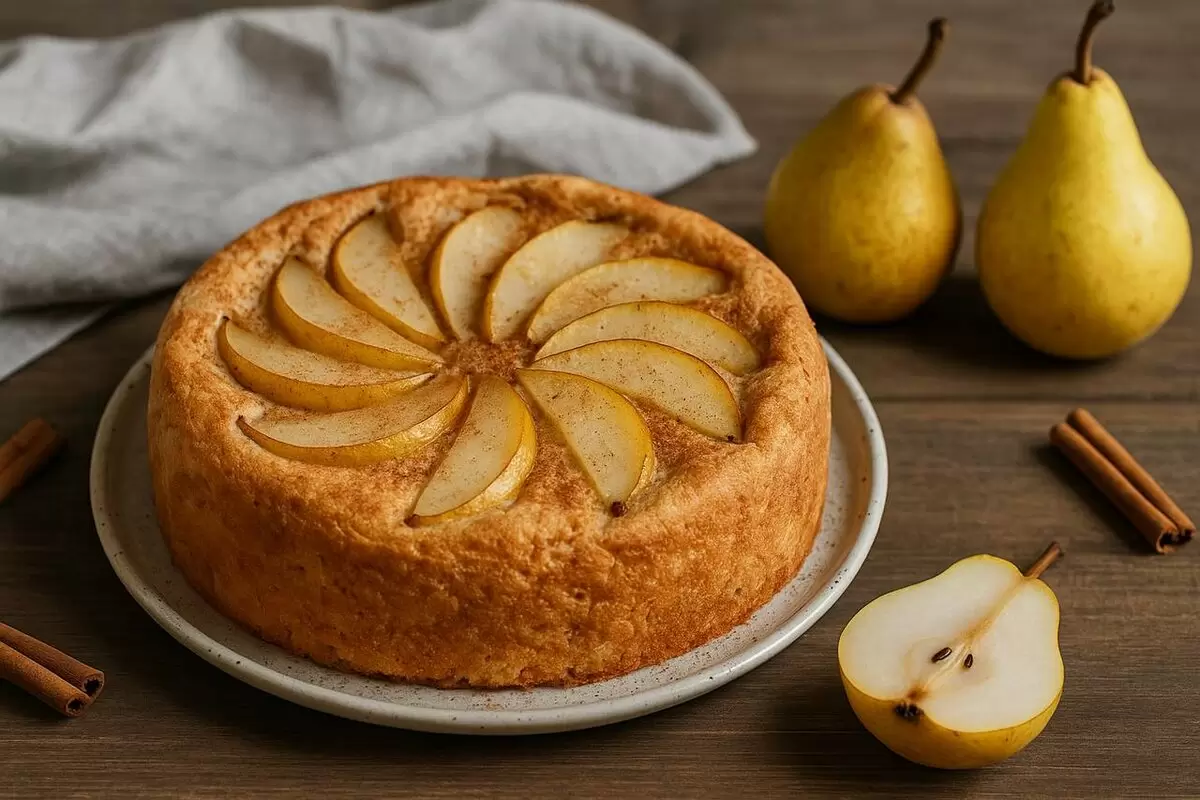 Грушевая шарлотка: нежное наслаждение для вашего стола