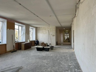 В лицее №2 идет капитальный ремонт здания