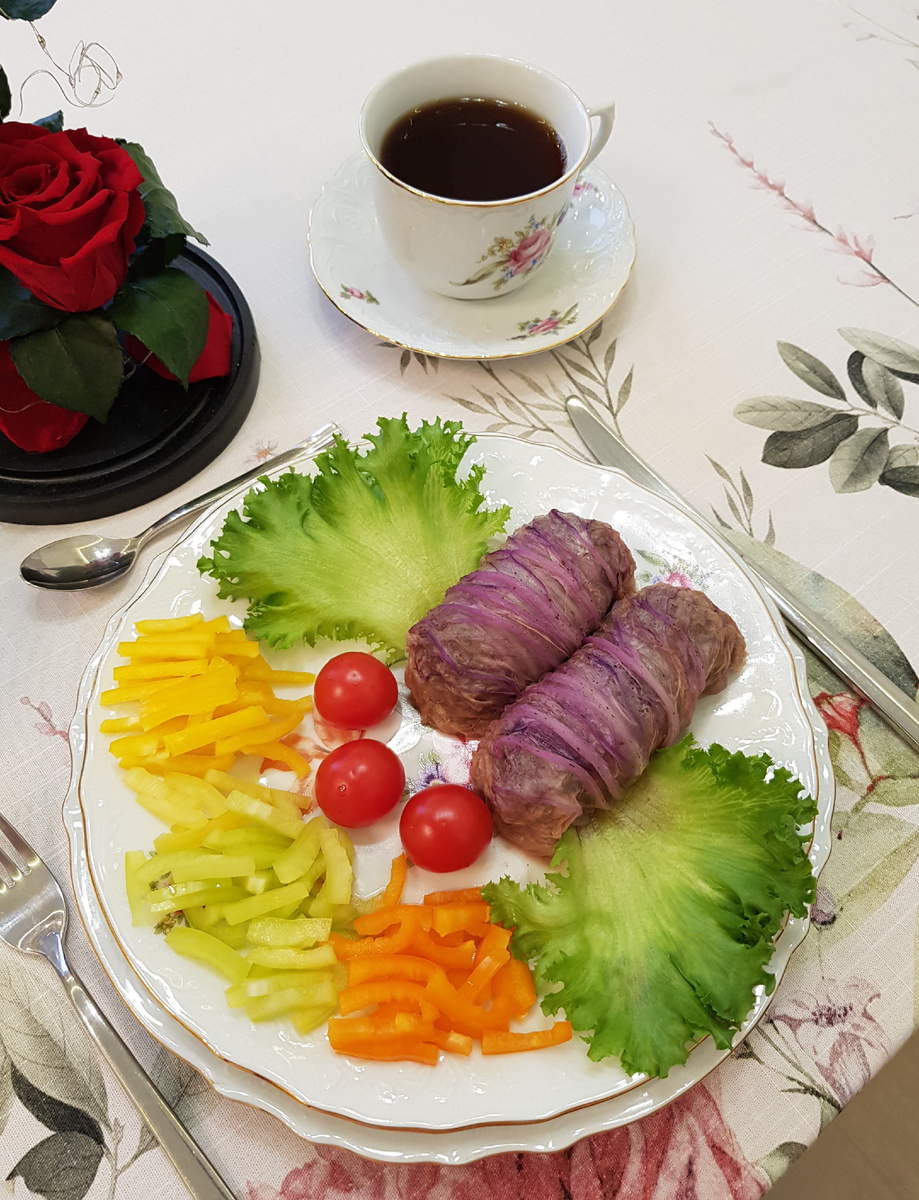 Фиолетовые голубцы