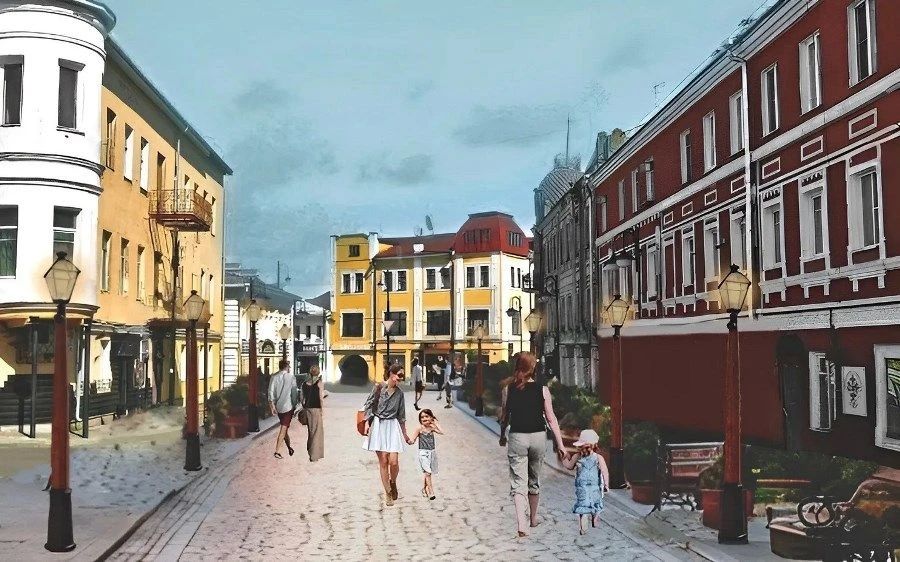 В Рыбинске продолжается благоустройство исторического центра В Рыбинске продолжается благоустройство исторического центра