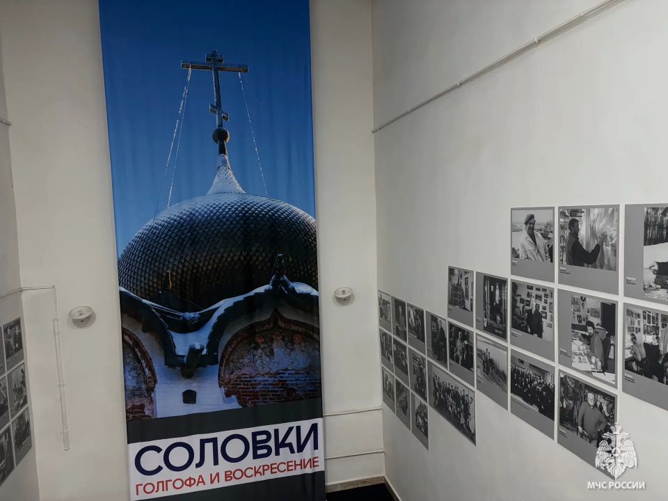 Молодёжный совет ГУ МЧС России по Ярославской области посетил выставку о Соловецком наследии Молодёжный совет ГУ МЧС России по Ярославской области посетил выставку о Соловецком наследии