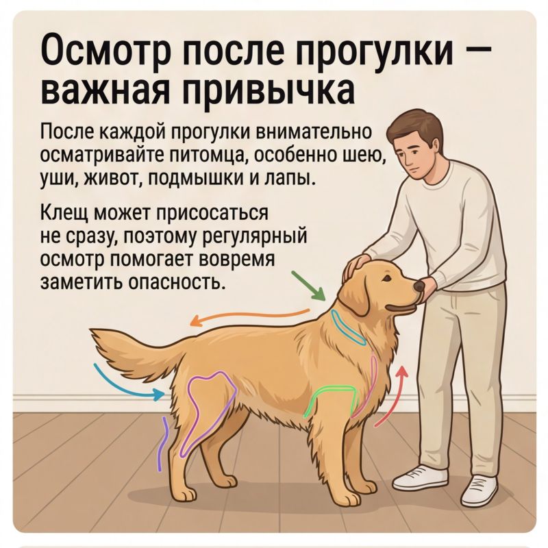 Как защитить питомца от клещей Как защитить питомца от клещей
