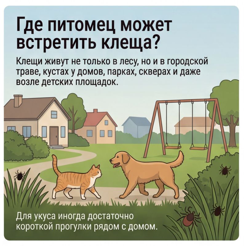 Как защитить питомца от клещей Как защитить питомца от клещей