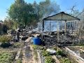 В Рыбинском округе аварийная электрика спалила дачу