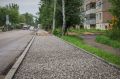 В Рыбинске строят тротуар на улице Смирнова в Переборах