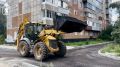 Завершаются работы по благоустройству двора на улице Красноборской