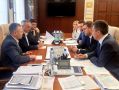 Михаил Евраев: Провел рабочую встречу с руководством подрядной организации «Автобан-Проект»