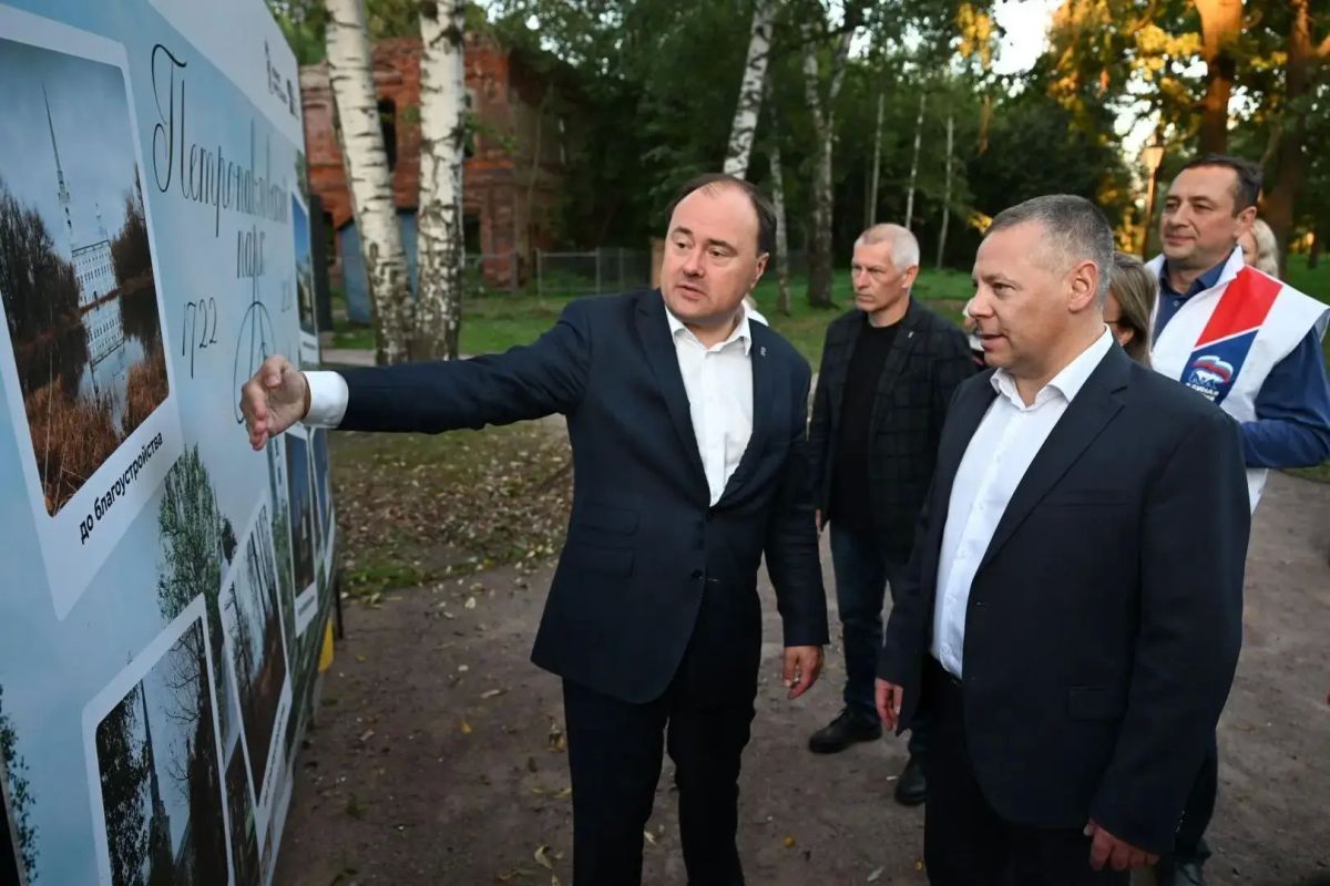 Михаил Евраев: Посетил Петропавловский парк – один из старейших в России Михаил Евраев: Посетил Петропавловский парк – один из старейших в России