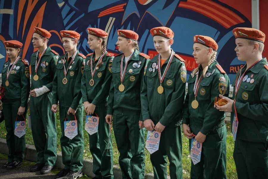 Новое пополнение в рядах юных спасателей Рыбинска Новое пополнение в рядах юных спасателей Рыбинска