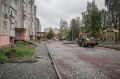 Подрядчик возобновил работы во дворе на проспекте Мира, 17