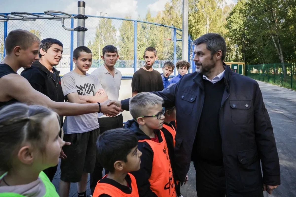 Дмитрий Рудаков: Сегодня в Копаеве открыли новую современную спортивную площадку Дмитрий Рудаков: Сегодня в Копаеве открыли новую современную спортивную площадку