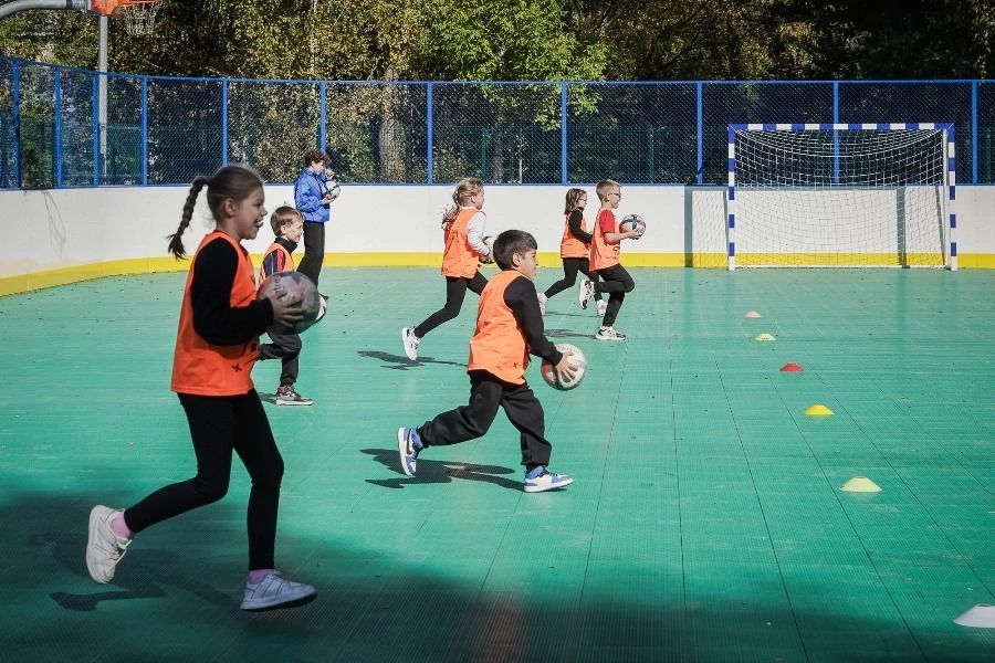 В Рыбинске открыли спортивные площадки в микрорайонах Копаево и ГЭС В Рыбинске открыли спортивные площадки в микрорайонах Копаево и ГЭС
