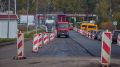 В поселке Нагорном начался ремонт дороги на улице Дорожной, ведущей к ТРК «Вернисаж» от улицы Калинина