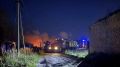 В селе Кубринск Ярославской области энергетики начали восстановление электроснабжения после пожара на заводе пиротехники