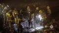 Сотрудники МЧС продолжают работу на месте пожара на производстве пиротехники в Ярославской области