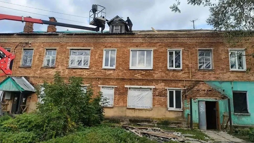 В Кубринске завершается первый этап восстановительных работ после пожара на пиротехническом предприятии
