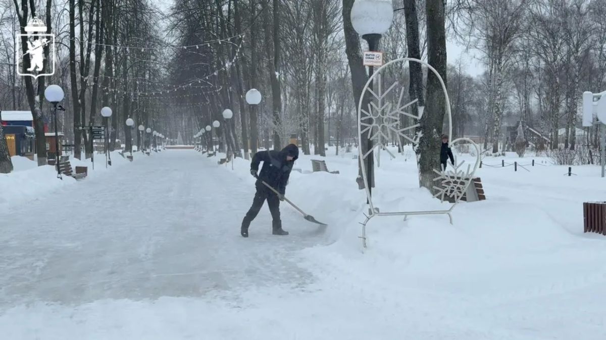 Парки Ярославля готовы к зиме