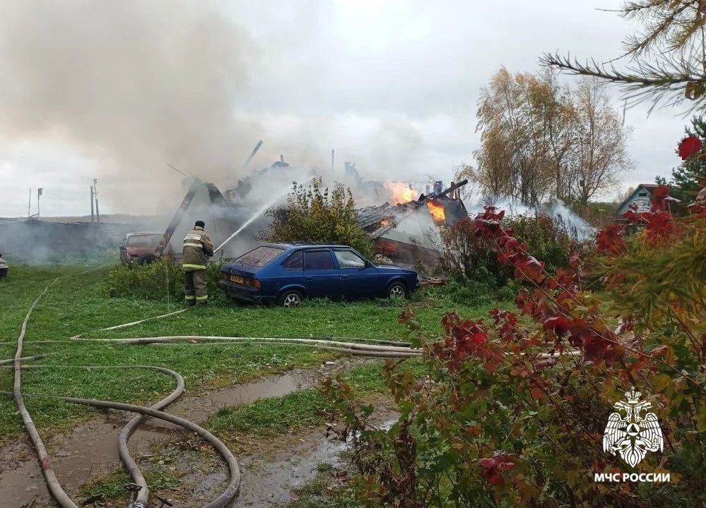 Аварийная электрика спалила дом в Переславль-Залесском округе Аварийная электрика спалила дом в Переславль-Залесском округе