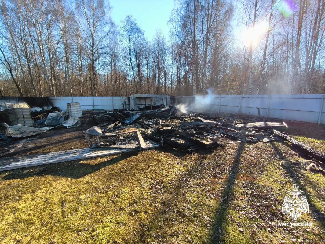 В Некрасовском округе сгорело частное имущество В Некрасовском округе сгорело частное имущество