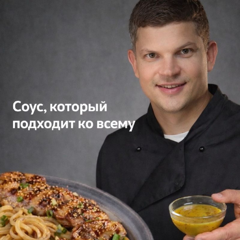 Универсальный горчично-медовый соус: простое решение для курицы, мяса и лапши