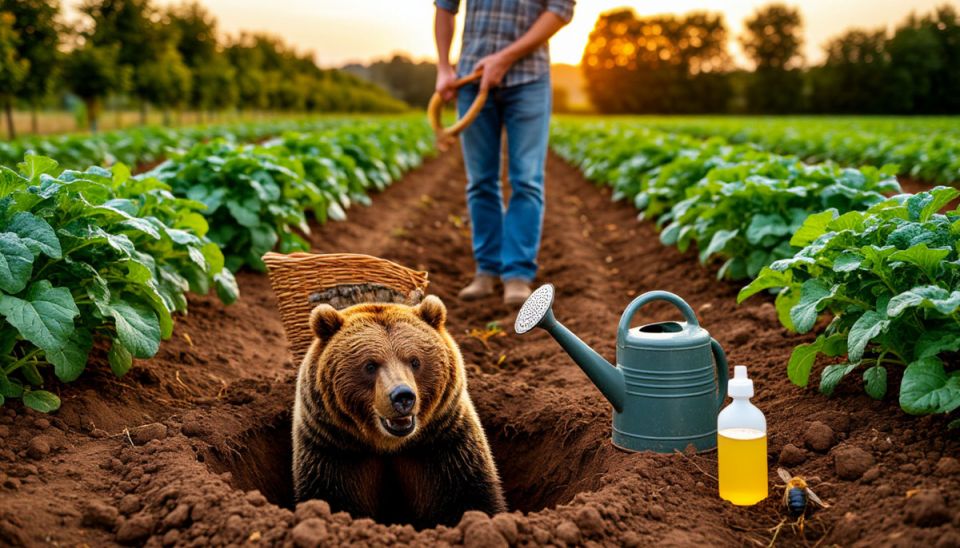 Как мыльный раствор избавит ваш участок от медведки за одну ночь