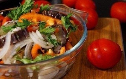 Пикантные маринованные баклажаны за 30 минут