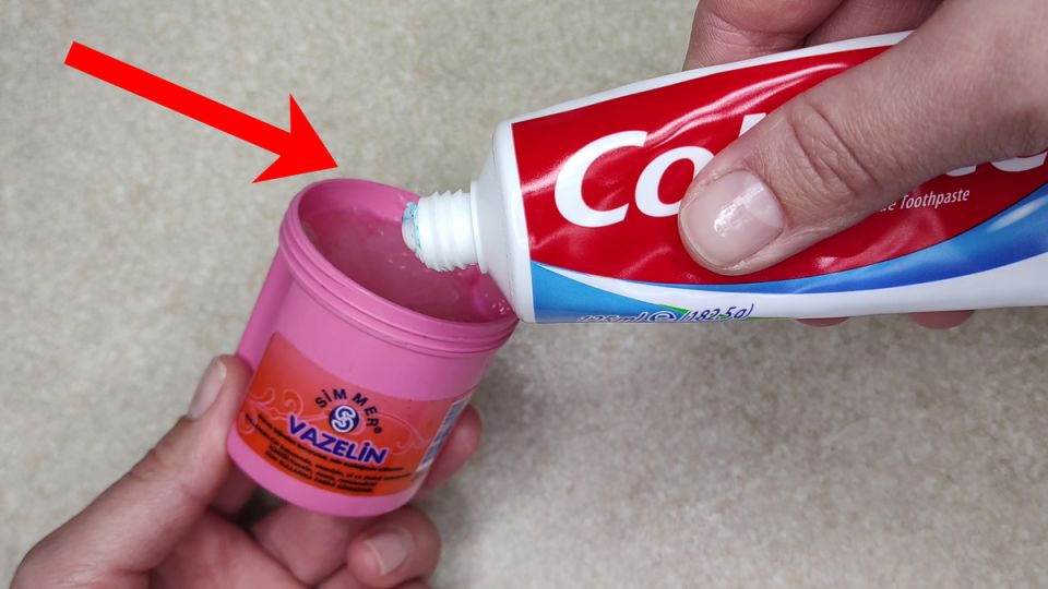 Что произойдет, если объединить зубную пасту и вазелин